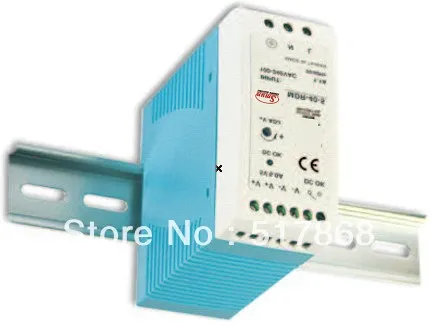 40 Вт 24 В 1.7A Din-рейка импульсный источник питания с CE ROHS 1 год гарантии OEM завод |