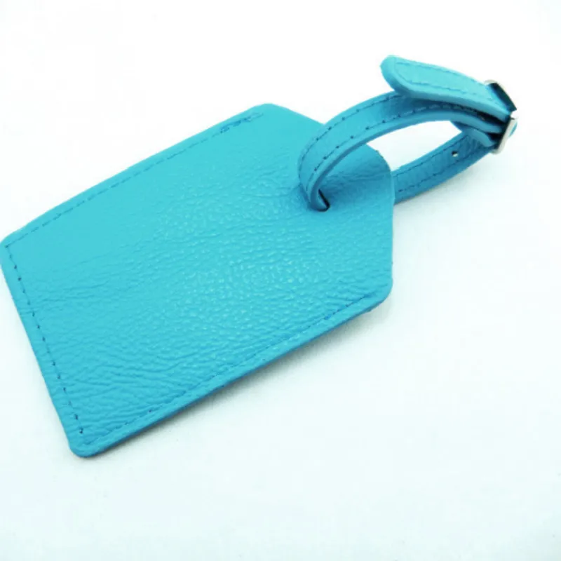 

PU Leather Luggage Tags Women Men Suitcase ID Address Holder Baggage Boarding Tag Luggage Tag
