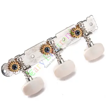 

Wholesale and retail 20set Classic Guitar Triple String Quasi-axis Knob Square head plastic column free shipping