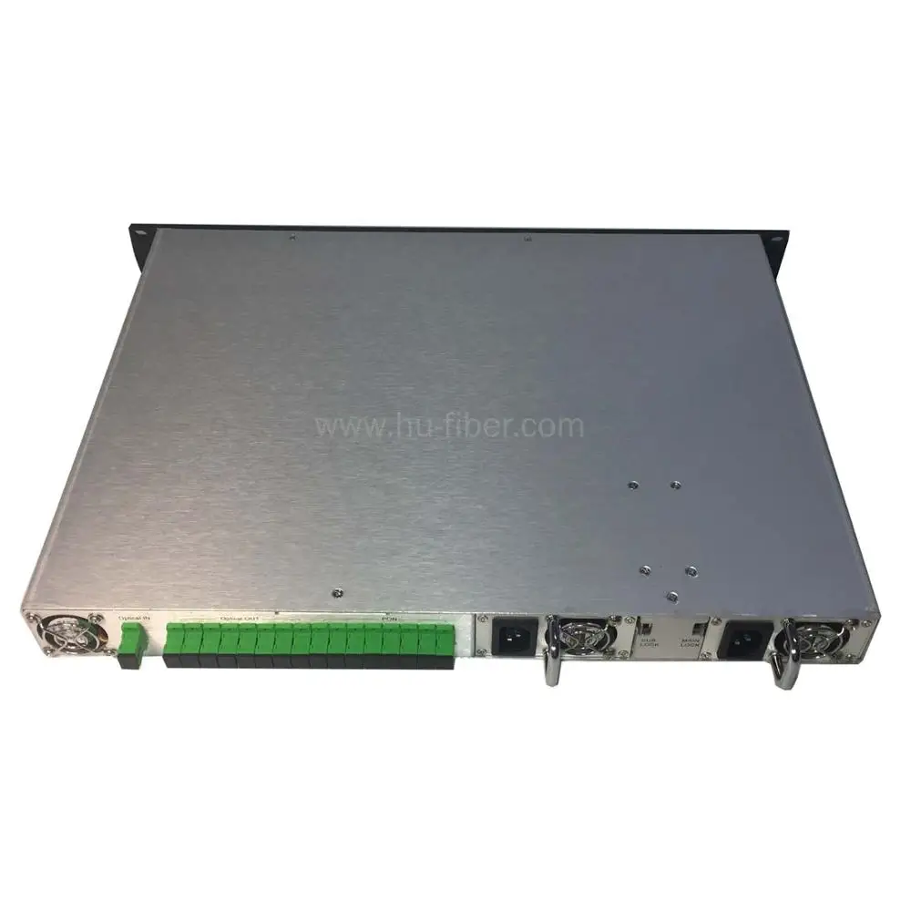 8 Way CATV 1550nm Optical Amplifier with WDM 16dBm SC/APC Fiber Port Dual Power Supply 220V or 48V | Мобильные телефоны и