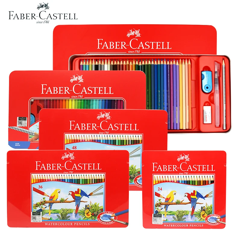 

FABER-CASTEL 72 Color Professional Water-Soluble Colored Pencils for Artist School Sketch Drawing Pen Children Special Gift