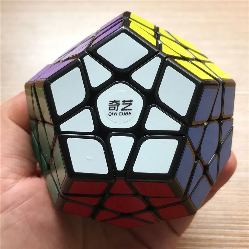 QIYI марка Magic Cube Profissional Megaminx Magic Cube конкурс Скорость Логические Кубики Игрушки для мальчиков Для детей Cubo Magico