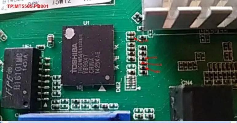 RT809H универсальный программатор для TSOP48 nand флеш-память EMMC TSOP56 автомобиля/DVD/tv