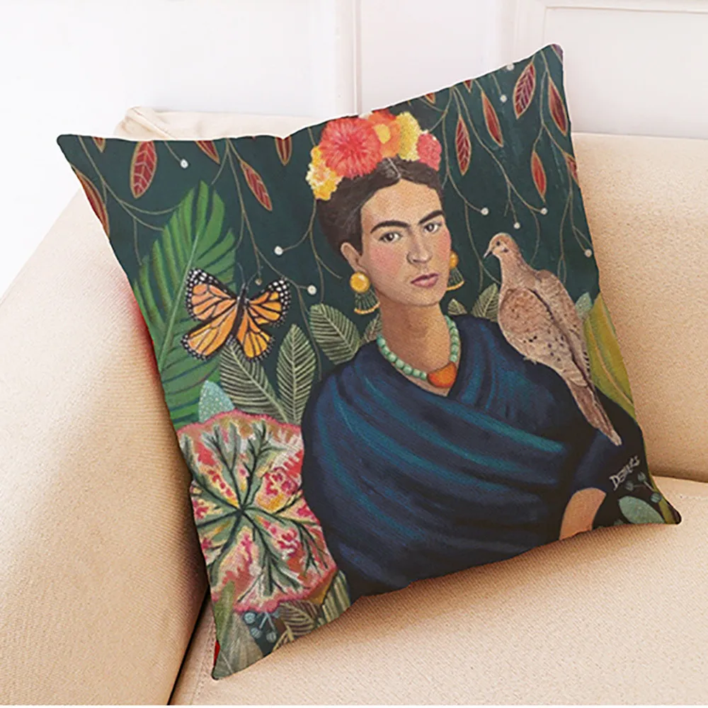 

Cojines Home Decor Cushion Cover Graffi Style Throw Pillowcase Pillow Covers Kussenhoes Housse de Coussin Pillowcase Funda Cojin