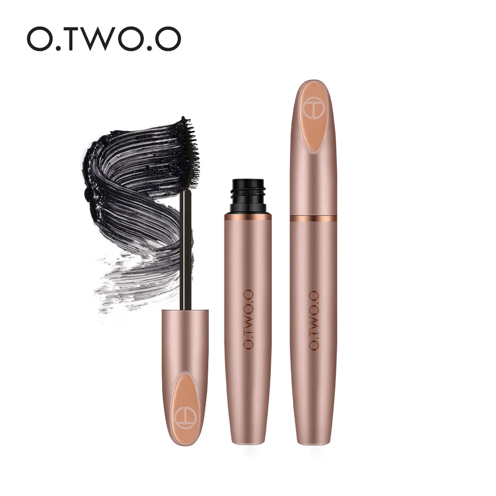 

O.TWO.O 4D Silk Fiber Lash Mascara Waterproof Rimel Eyes Makeup Lengthening Volume Express Mascara Waterproof Lasting Eyelashes