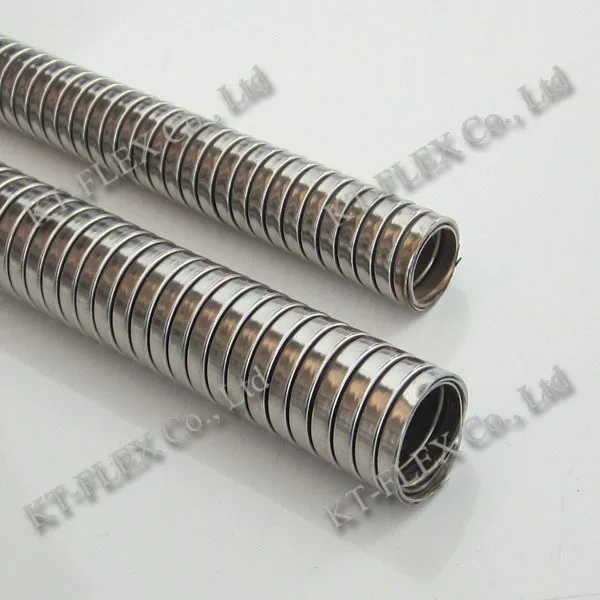 Interlocked electrical conduit stainless steel flexible conduitin
