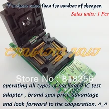 GA-S5L840F-128TQ программист адаптер FPQ-128-0.4-02 FPQ128/QFP128 адаптер IC Тесты гнездо/IC гнездо 0,4 мм
