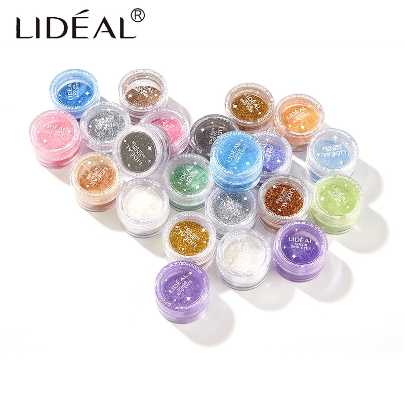 35pcs profession Shiny Loose Glitter Powder Eyeshadow Mixed Colors Eye Shadow Makeup Pigment Cosmetics |
