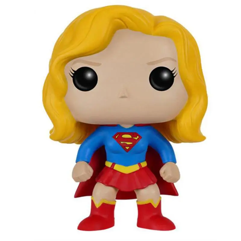 DC Supergirl Action Figures PVC Collectible Toys 10cm