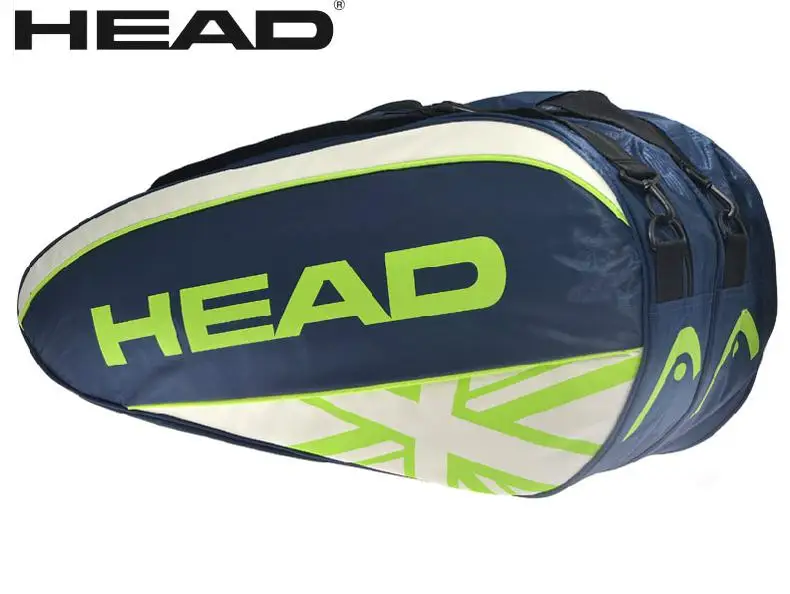 Сумка для тенниса, портативная Теннисная ракетка, сумка для бадминтона, спортивный аксессуар, Tenis для 6 ракетки, рюкзак большой емкости