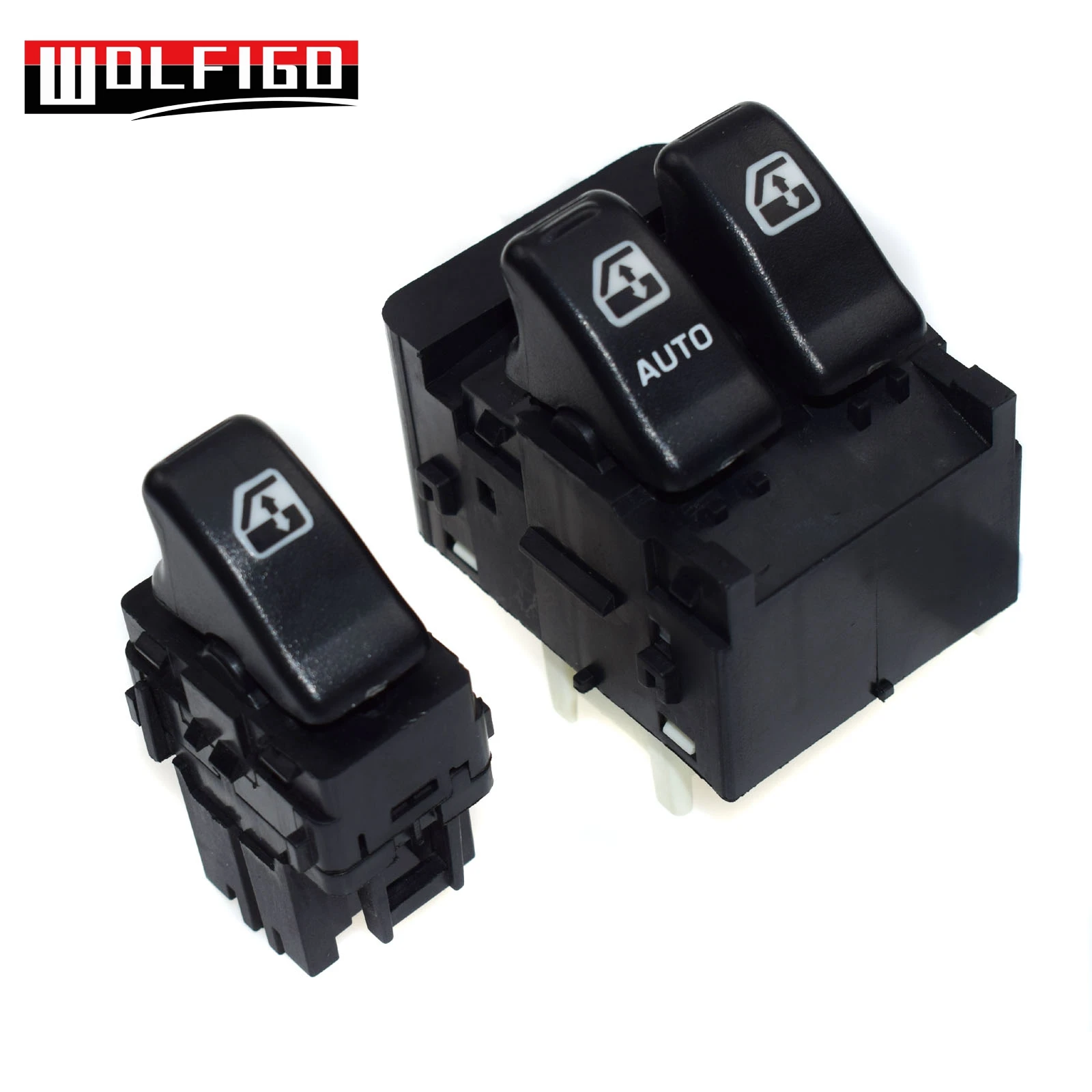 WOLFIGO черное/серое электромагнитное окно для Pontiac Монтана 1999-2005 10387305 10416106 10419308
