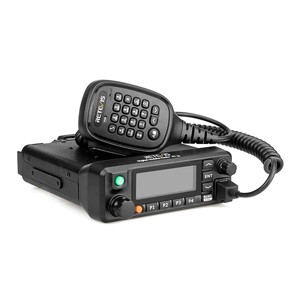 RETEVIS RT90 DMR цифровое мобильное Радио Автомобильная рация (gps) 50 W двухдиапазонный УКВ Хэм любительского радио станции трансивера + кабель