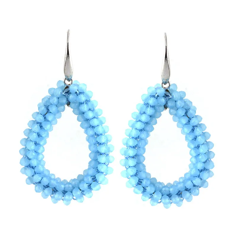 Earrings Lt Blue