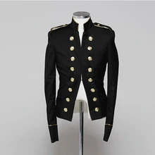 Мужские костюмы для ночного клуба, корейский Тонкий маленький костюм, британский стиль, двубортный костюм, куртка для мужчин