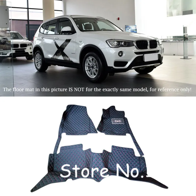 

for BMW X3 F25 2015 2016 2017 Durable Custom Waterproof Car Styling Front & Rear Floor Mats Accessories Carpet