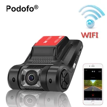 Podofo Novatek 96658 Wifi Hidden Car DVR Mini Camera Registrator Dash Cam FHD 1080P WDR Night Vision Digital Video Recorder
