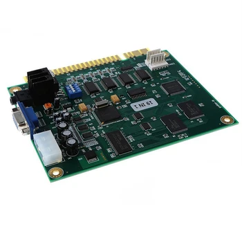 

19 In 1 Game Machine Motherboard Pcb Circuit Board Horizontal Arcade Multigame Game Board For Jamma Game Support Cga Vga