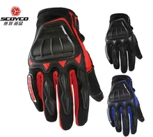 SCOYCO MC08 Full Finger motorcycle gloves off-road knight riding motorcybike racing glove breathable slip drop resistance