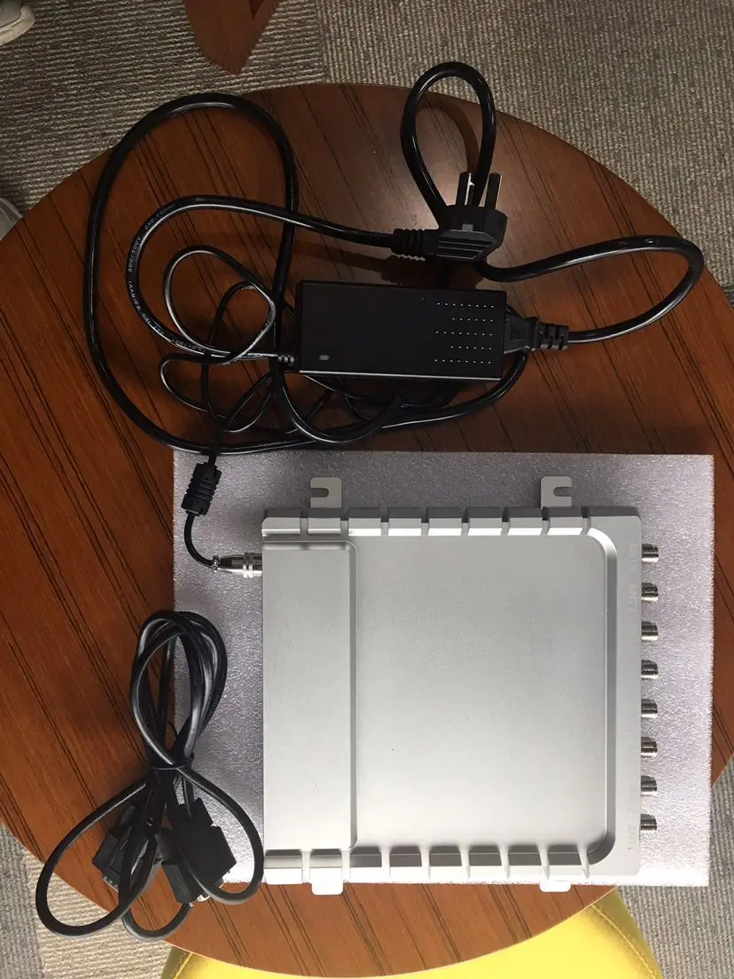 8 port Antenna Impinj Indy R2000 Chip Long Range UHF RFID Fixed Reader