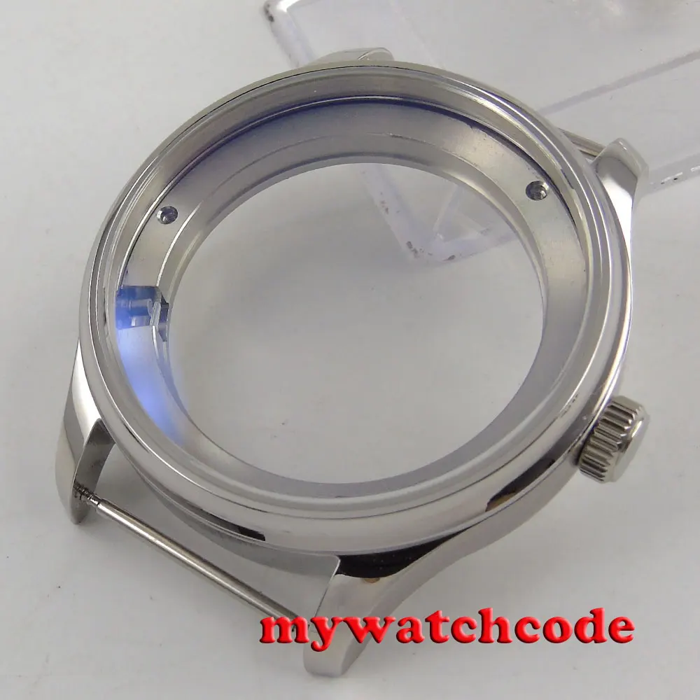 

43mm parnis stainless steel CASE fit ST 2505 2530 movement Watch C127