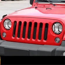 Turning Light Fog Lamp Headlight Decorated Frame For Jeep Wrangler Aca167 -  Chromium Styling - AliExpress