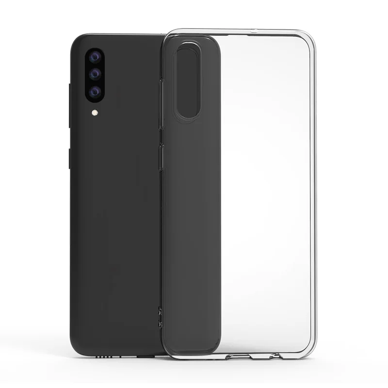 Для Samsung GALAXY A10 A20 A30 чехол A50 силиконовый прозрачный мягкий kilif Hoesje Funda Etui
