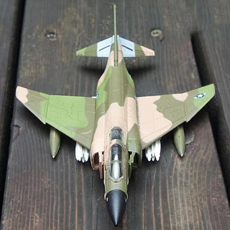 1/144 масштабная F-4C камуфляжная цветная Военная классическая модель самолета, игрушки для взрослых и детей, игрушки для показа