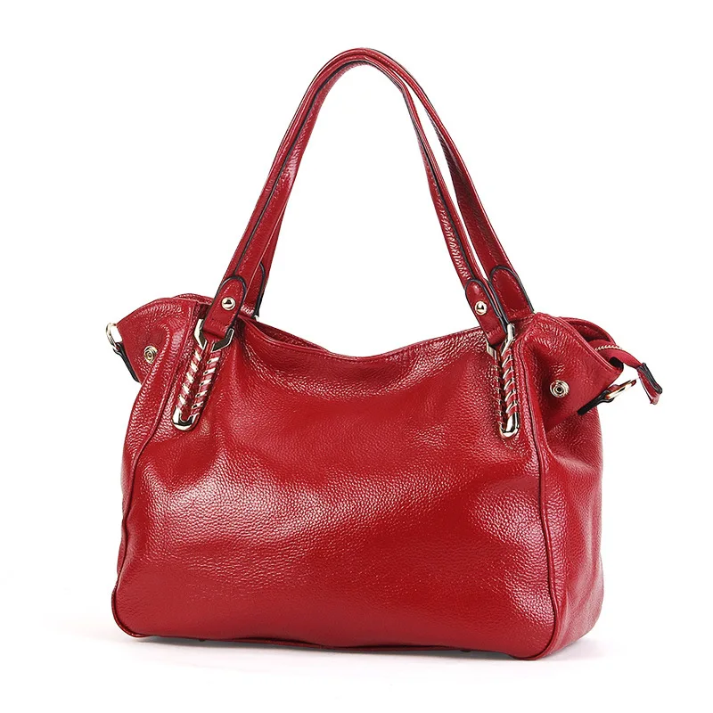 

100% Genuine Leather Bag Women Leather Handbags Famous Brand Women Messenger Bags Ladies Shoulder Bag for Women 2018 luxe cuir