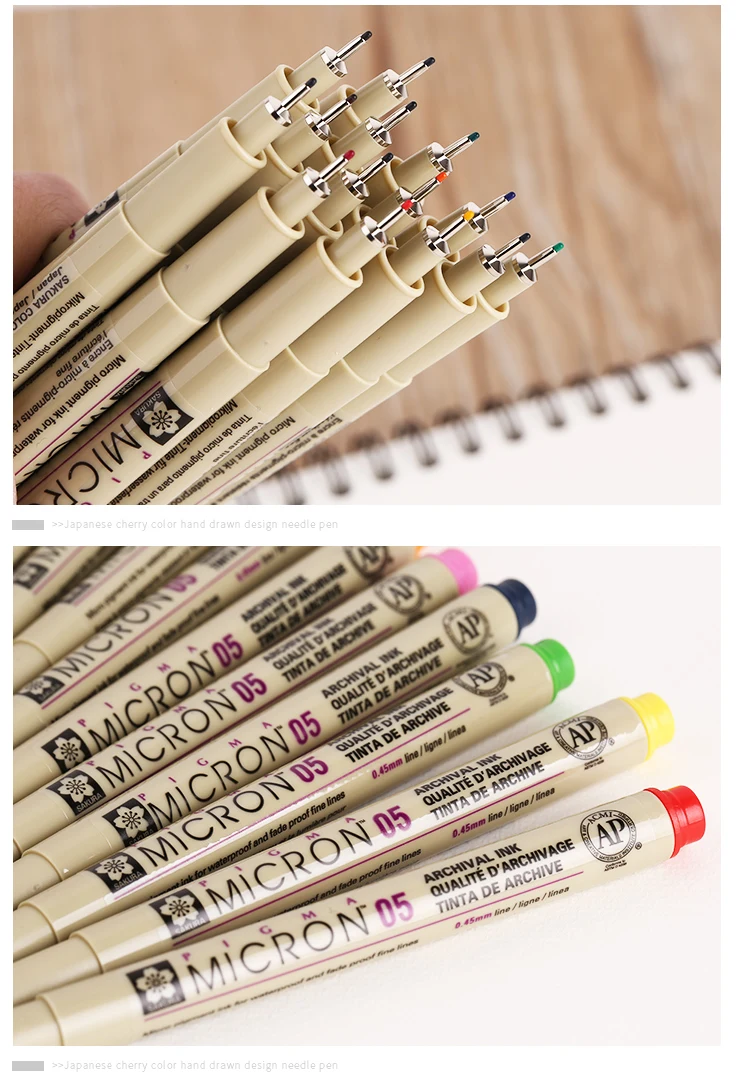 Sakura Pigma Micron Ultra-fine Colored Pen — A Lot Mall