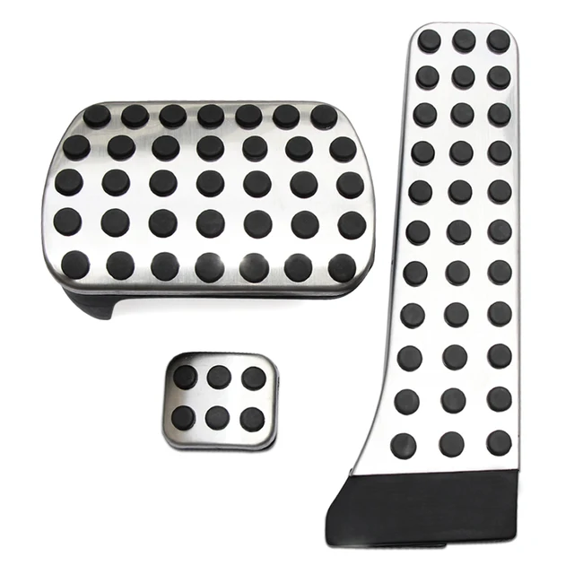 For Mercedes BENZ W204/C Class/E Class/S Class/GLK/SL/CLS/GLC/SL/SLK AT  Fuel Brake Foot Rest Pedal Pads,Aluminium Cover From Yifan1008, $26.14