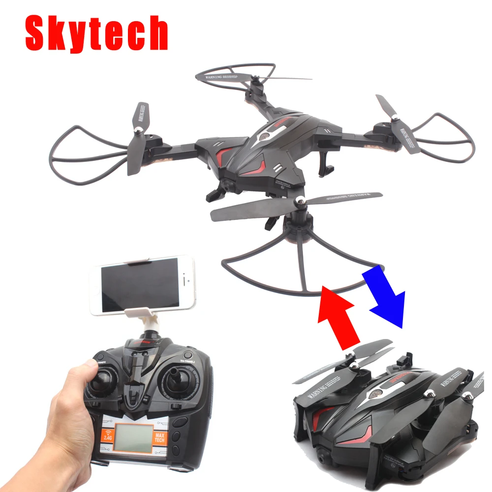 Skytech Tk110hw Wifi Fpv 720p Hd Camera Foldable Rc Quadcopter Drone W Flight Plan Route App Control Altitude Hold Function Quadcopter Drone Rc Quadcopter Dronewifi Fpv Aliexpress