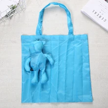 Печать животных Складная зеленая сумка для покупок сумка складная сумка сумки удобные большие емкости Сумки для хранения