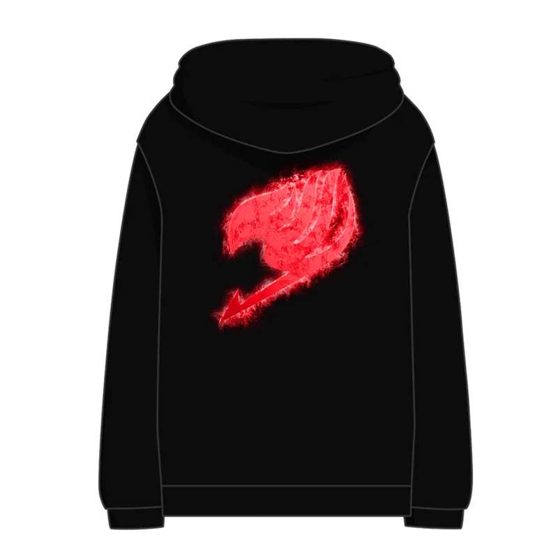 Cosroad Anime Fairy Tail Hoodie Natsu Dragneel Cosplay Costume Men Women Sweatshirt Sportswear Outerwear  (3)