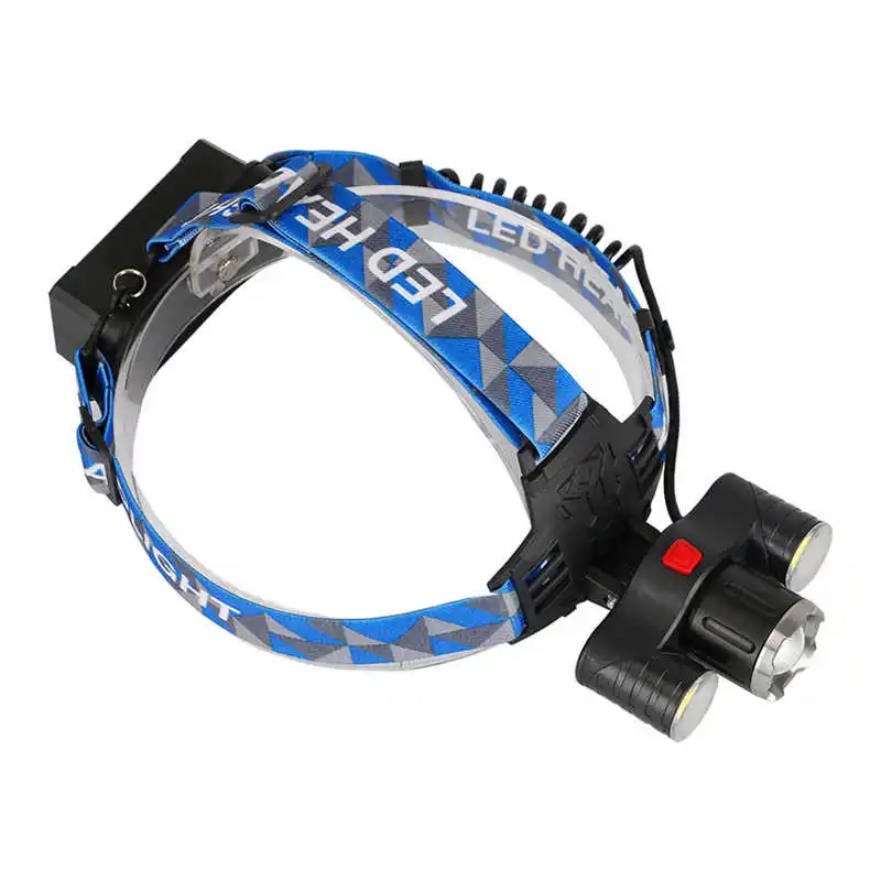 15000LM 3x XM-L T6 LED Rotate Rechargeable 18650 Headlamp Head Light Torch powerful led flashlight head laser pointer #3S26 (13)