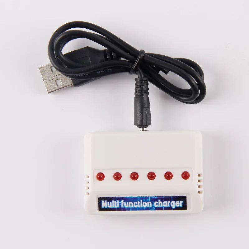 EBOYU 3 шт. * 7 в литий полимерный аккумулятор USB 1 к 6 зарядное устройство для Syma X5C X5SC X5S