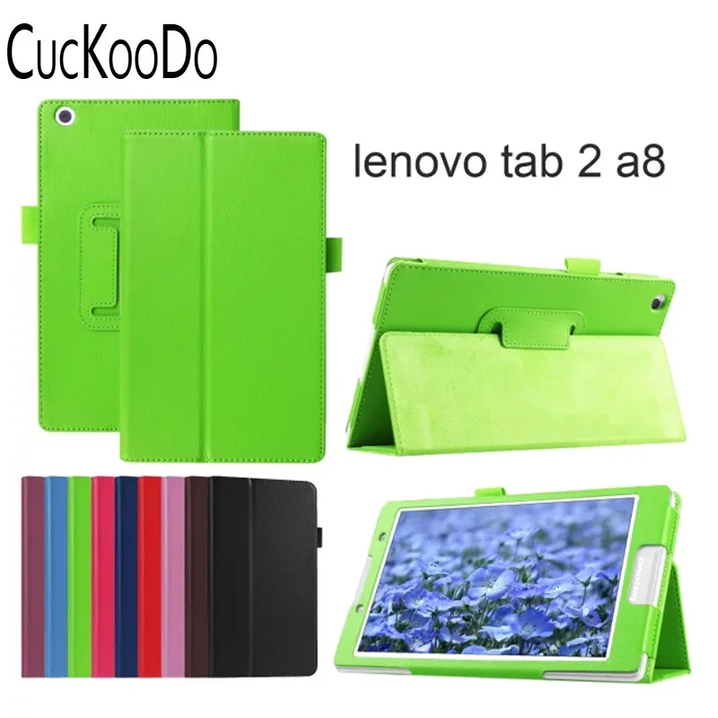 US $586.00 CucKooDo 200Pcslot For Lenovo Tablet 2 A8 80Ultra Slim Smart Cover Stand Case For Lenovo TAB 2 A850 Tablet2015 Released