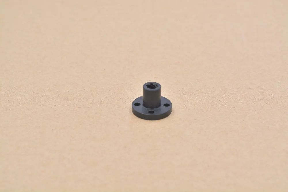 POM nut T6 trapezoidal screw nut plastic pitch 1mm 2mm lead 1mm 2mm 4mm 6mm 12mm