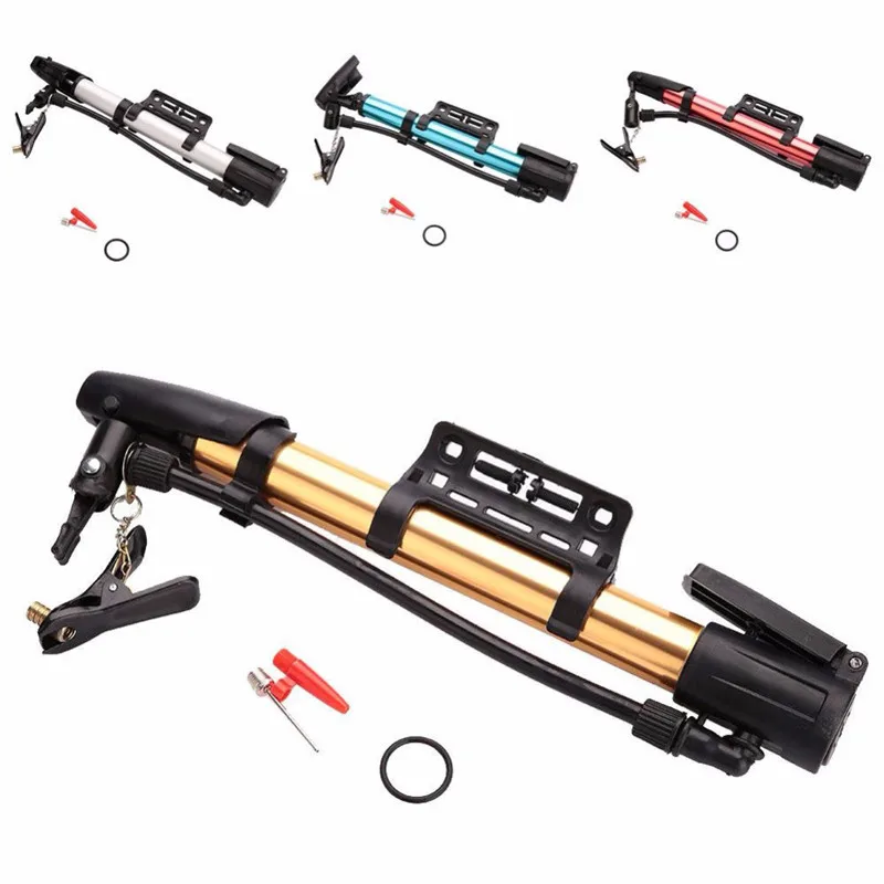 B2 Portable Bike Bicycle Aluminum Pump Ball Tire Hand High Pressure