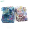 10/20/50Pcs White Blue Colorful Drawstring Organza Bags Jewelry Packaging Display Bags Wedding Party Gift Bags Jewelry Pouches ► Photo 3/6