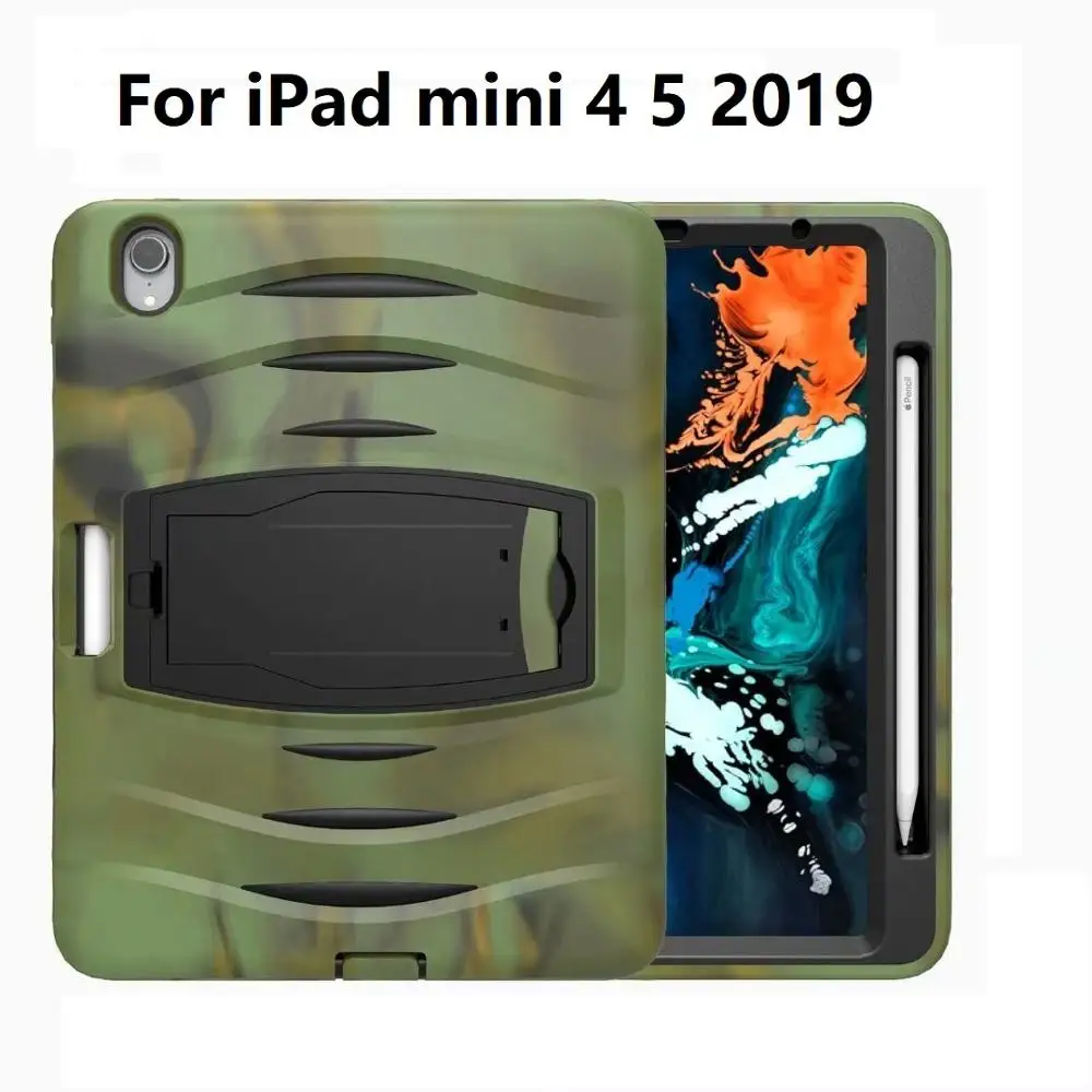 Ударопрочный чехол для планшета для iPad mini 4 5 2019, силиконовый пенал для ПК, детский чехол для IPad Mini 4 5, сверхпрочный чехол