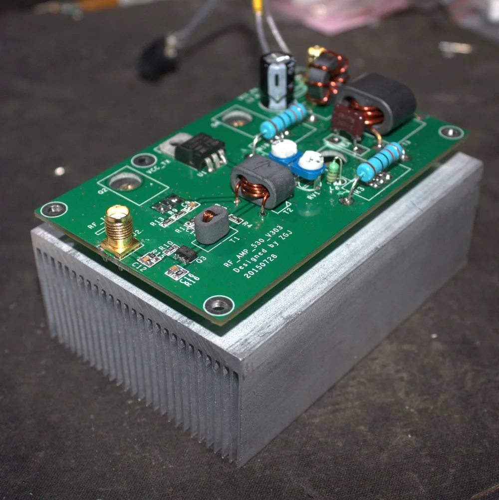 

45W 3-28MHz SSB linear Power Amplifier board DIY Kits for transceiver Radio HF FM CW HAM