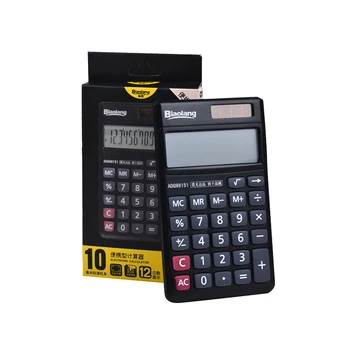 

M&G Portable calculator, ADG98151 office calculator, solar double power, 12 digit