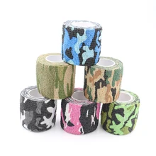 1 шт. покрытие рукоятки машинки для татуажа 50 мм 6 различных камуфляжных цветов тату-бандаж ручка Крышка для татуировки захват трубы тату аксессуары