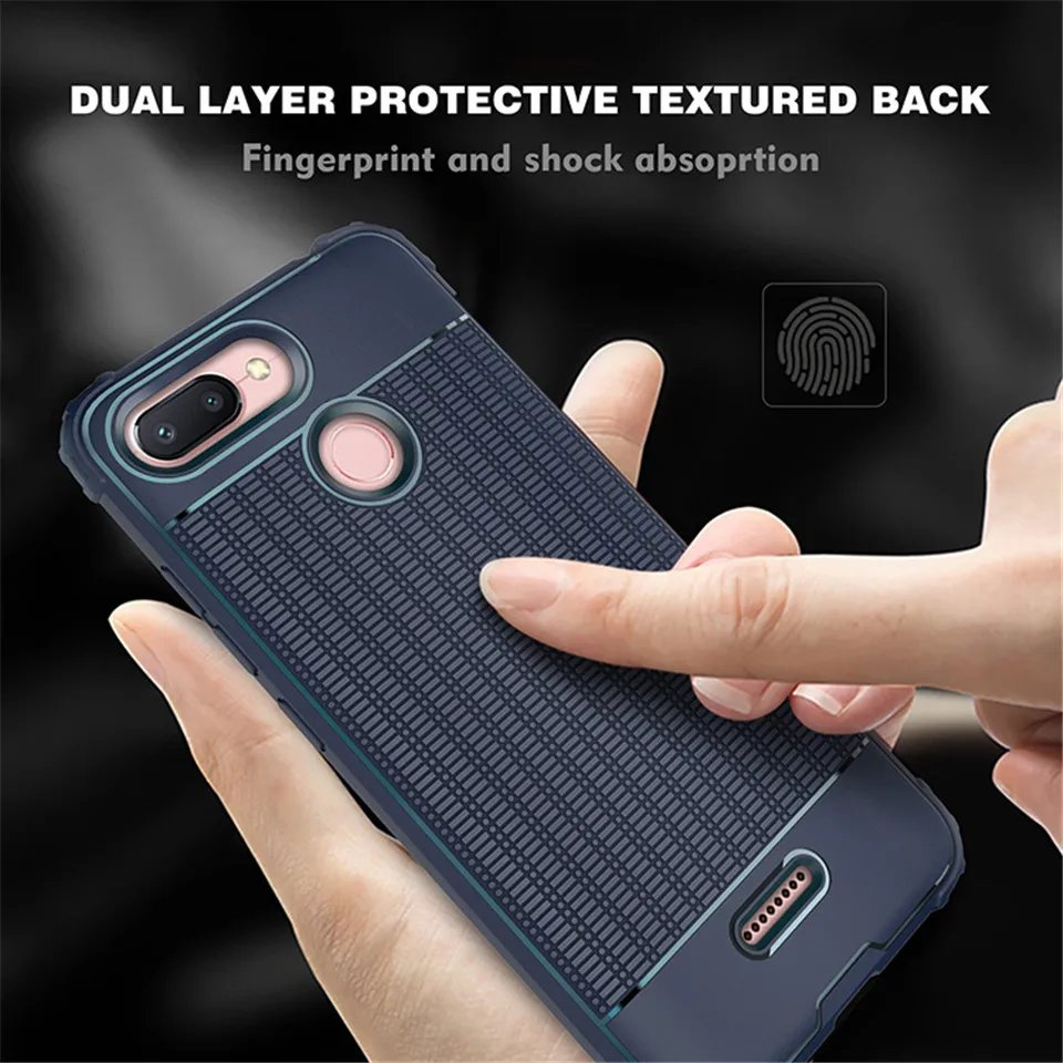 

AntiShock Armor TPU Matte Soft Case For XiaoMi RedMi 6 Pro Note 4X 5 Pro Plus Mi A2 Lite 8 SE A1 5X Cover Rubber Silicone Cases