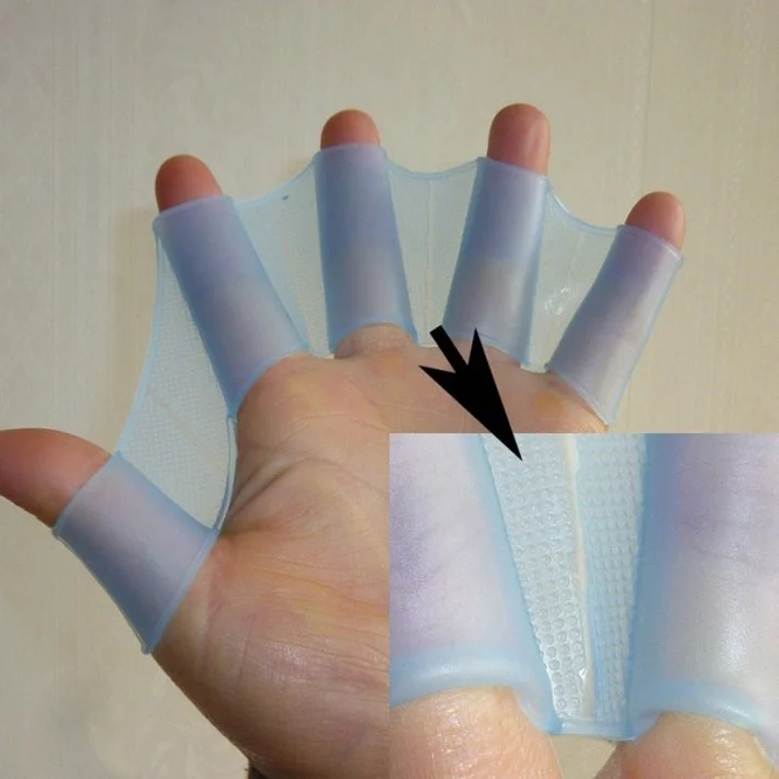 

Free Shipping silicone material f rog palm swimming fins for hands_sailor webbed palm flying fish webbed gloves flippers
