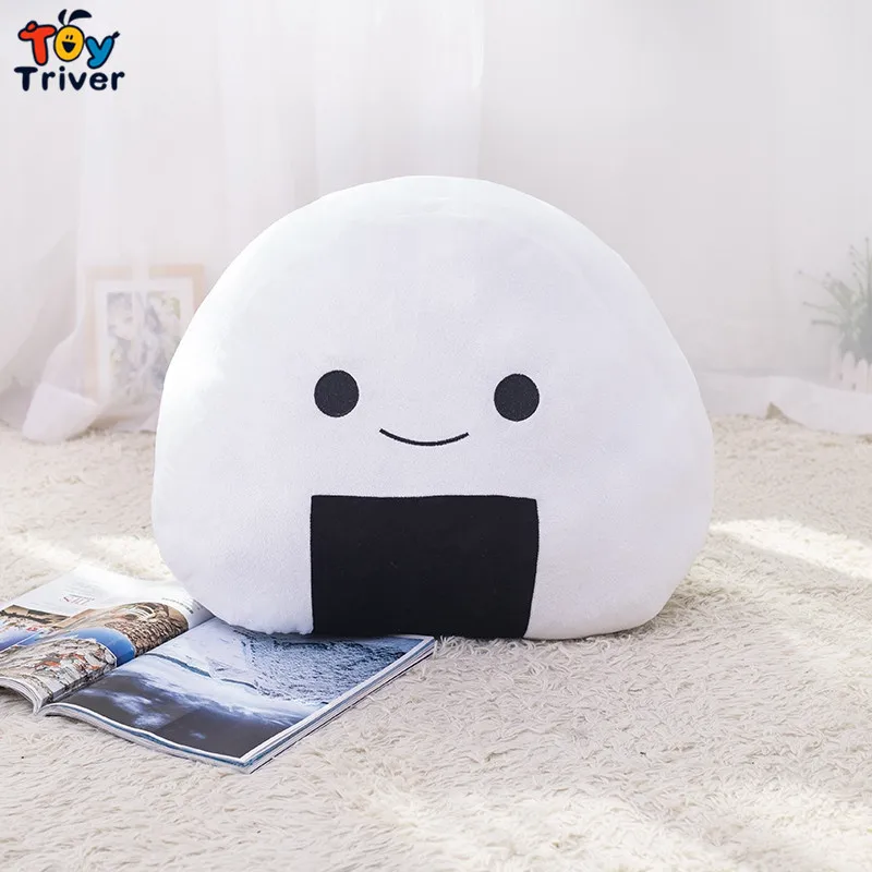Plush Japan Sushi Rice Pillow Office Nap Chair Sofa Back Cushion Home Shop Decoration Baby Girl Boy Kids Birthday Gift Triver Plush Japan Sushi Rice Pillow Office Nap Chair Sofa Back Cushion Home Shop Decoration Baby Girl Boy Kids Birthday Gift Triver