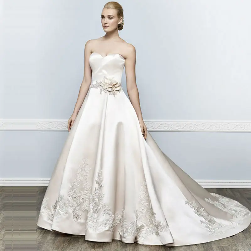 2015 Lace Mermaid Long Sleeve Wedding Dresses Whit...