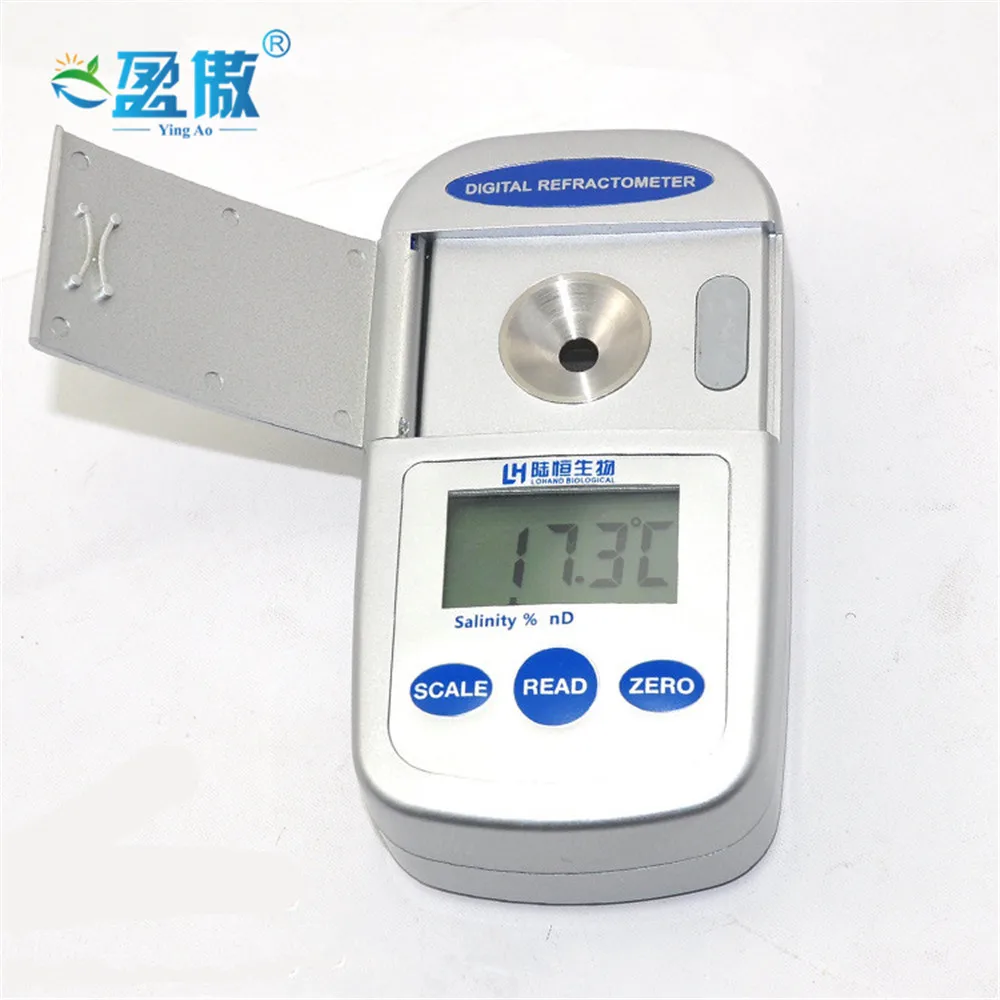 

Food sodium chloride salinity tester digital brine salinity count display refractive index tester nacl concentration meter