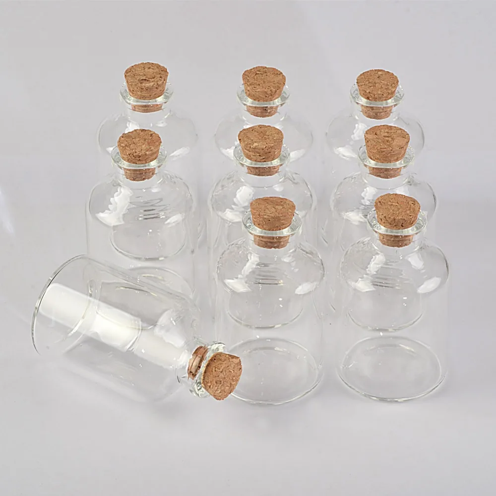 45ml Transparency Glass Bottles With Cork