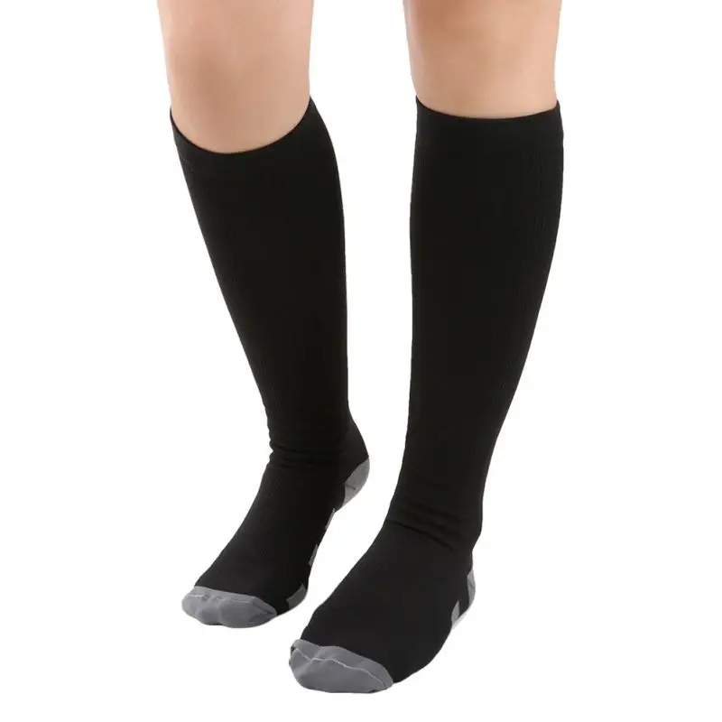 Женские гольфы против усталости, компрессионные поддерживающие носки для спорта на открытом воздухе, бега 9282